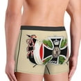 thumbnail image 6 of Vintage German Empire Iron Cross Flag Underwear Breathbale Germany Flag Boxer Briefs Shorts Panties Soft Underpants For Male, 6 of 7