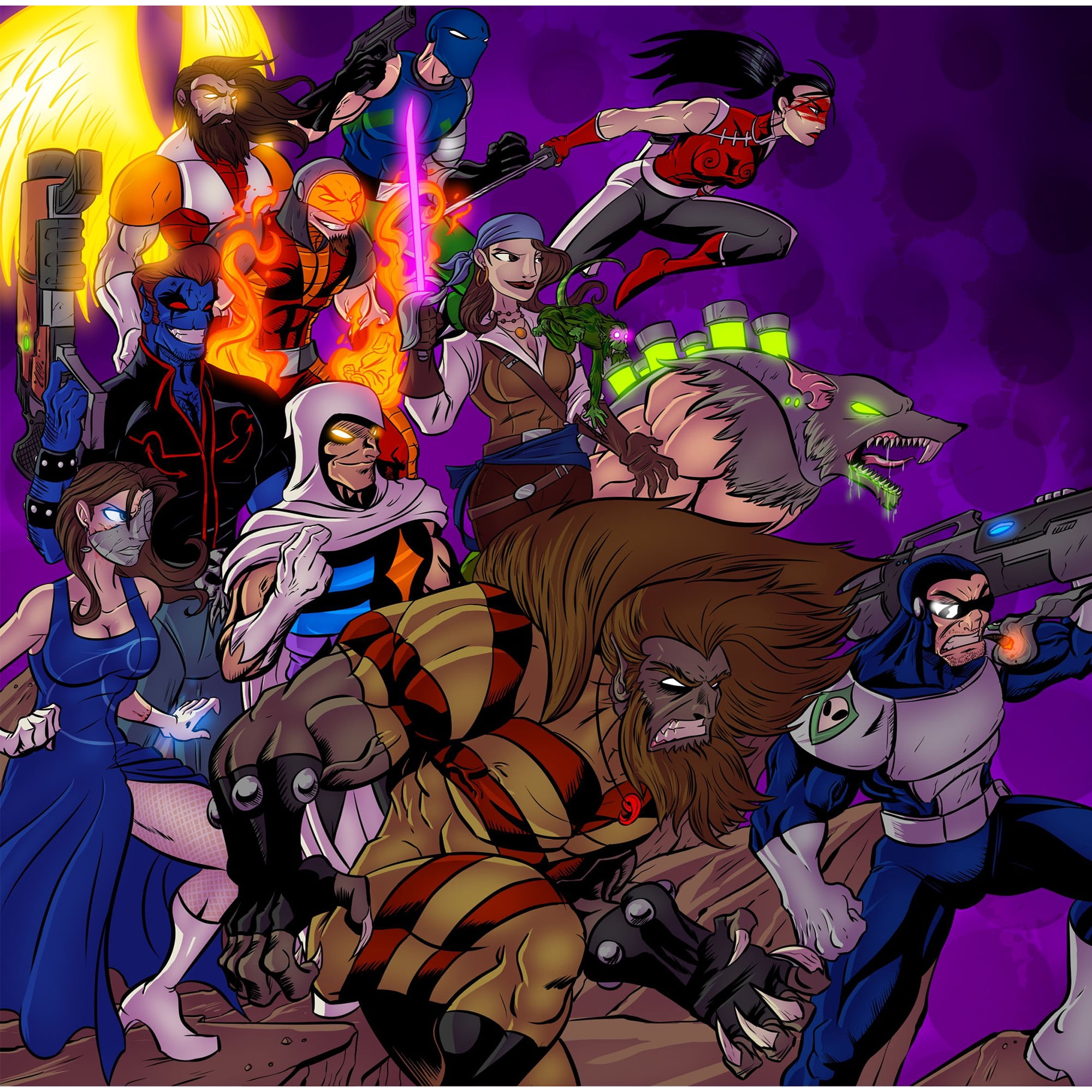 Sentinels of the Multiverse: Villains of the Multiverse- Comic Book Game Card Game - Greater Than Games