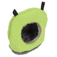 thumbnail image 3 of Nido de pájaro de felpa suave, cálida hamaca para pájaros, jaula redonda para pájaros, hamaca redonda cálida para pájaros diseñada para durar, 3 of 12