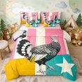 thumbnail image 2 of Erosebridal Turkey Full Size Bedding Sets for Girls, Disco Ball Full Size Bed in a Bag, Pink Reversible 7pcs, 2 of 6