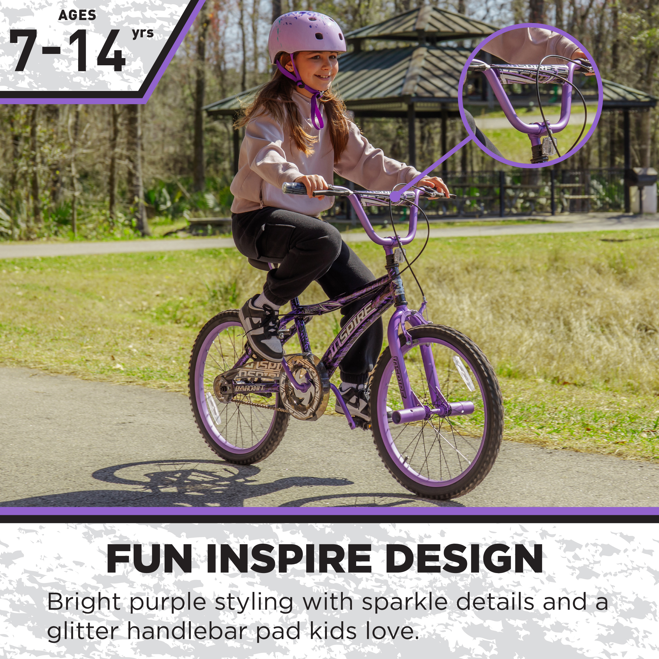 Dynacraft Inspire Girls 20" BMX Bike photo 3