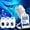 3 Films, variant on Thee Galix 5D Holographic Night Light Projector,Plug And Play Hd Smart Dynamic Ocean Galaxy Star Projector, 6 Projection Films