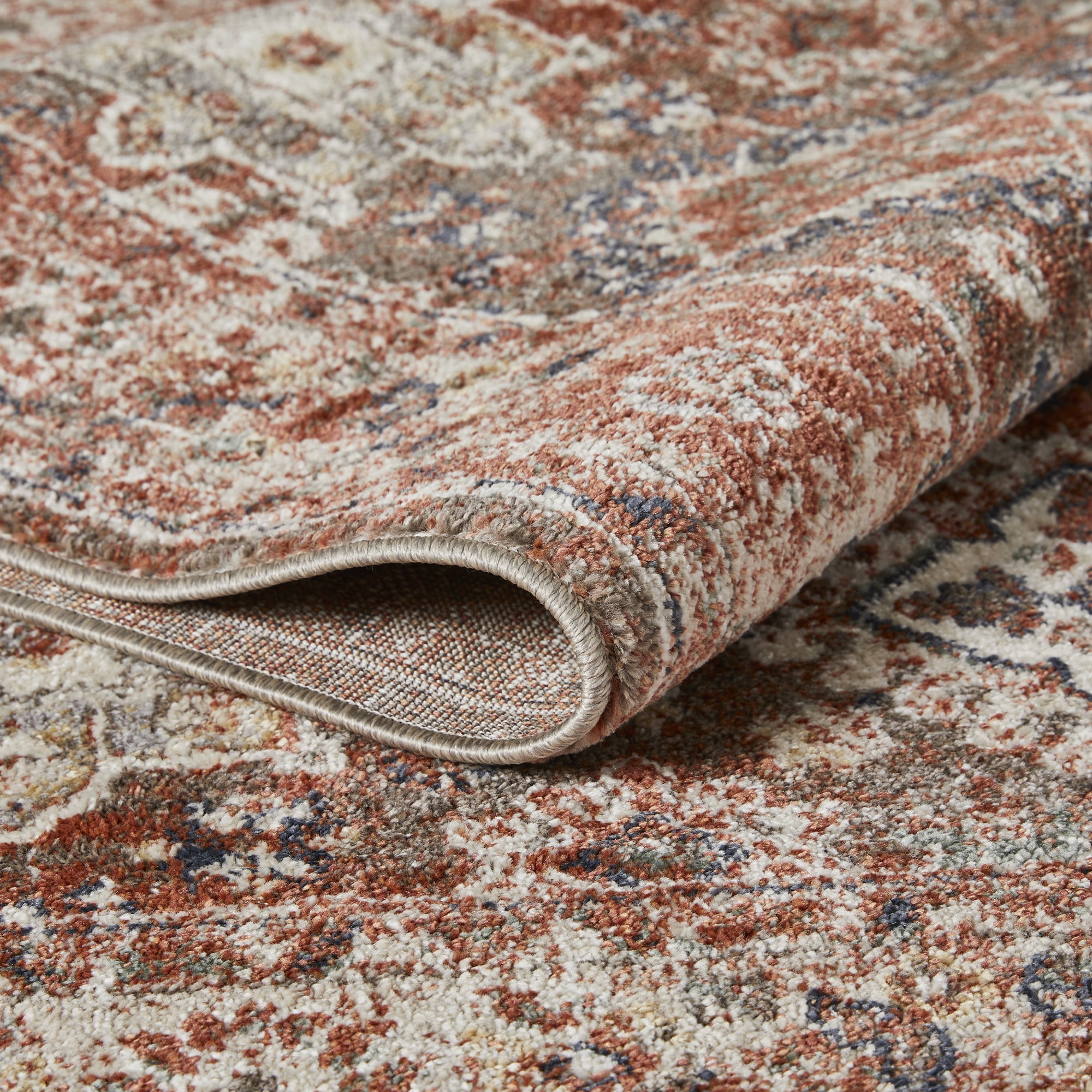 Loomaknoti Malanie Cortni 6' x 9' Red Oriental Indoor Area Rug