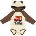 thumbnail image 3 of Inktastic Fireman Daddy is a Firefighter Boys or Girls Long Sleeve Baby Bodysuit, 3 of 5