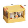 thumbnail image 3 of Up to 65% off Plastic Storage Bins For Closet Organizers And Storage, Folding Storage Box, Stackable Storage Bins With Open Front Door, Collapsible Storage Bins, 3 of 8