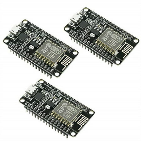 keeyees 3pcs esp8266 nodemcu cp2102 esp-12e wifi internet development board wireless module compatible with arduino (Best Wireless Internet Deals)