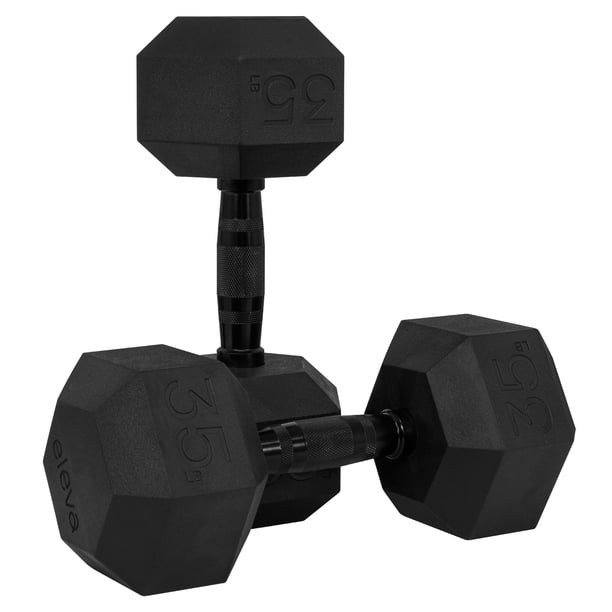 Juego De Mancuernas Eleva ELEVA-2MH Hexagonal 35 Lb Con 2 Pz
