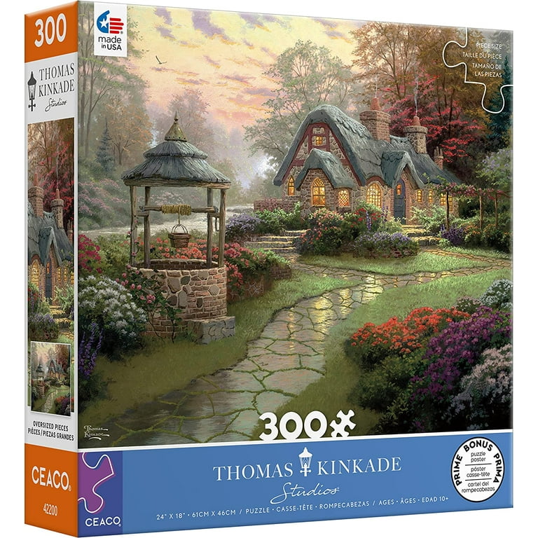 Ceaco - Thomas Kinkade Inspirations - Make a Wish Cottage