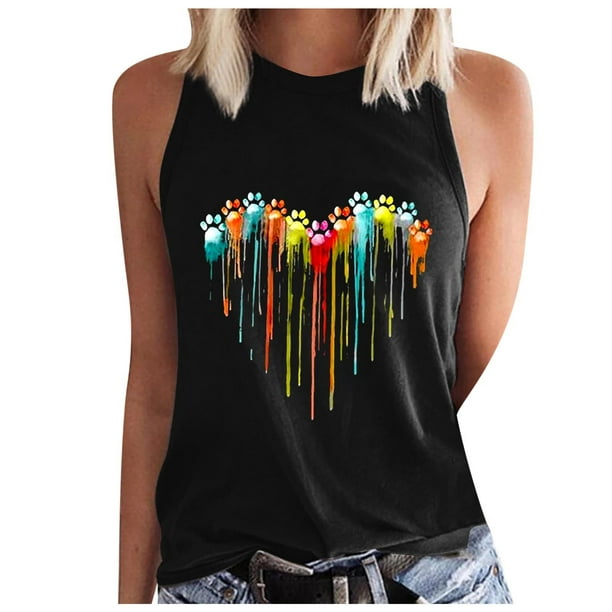 Black Fitted Crop Tank Top Women Built in Bra Funny Exercise Tanks for  Women Women Loose Fitting Tank Tops : : Clothing, Shoes &  Accessories