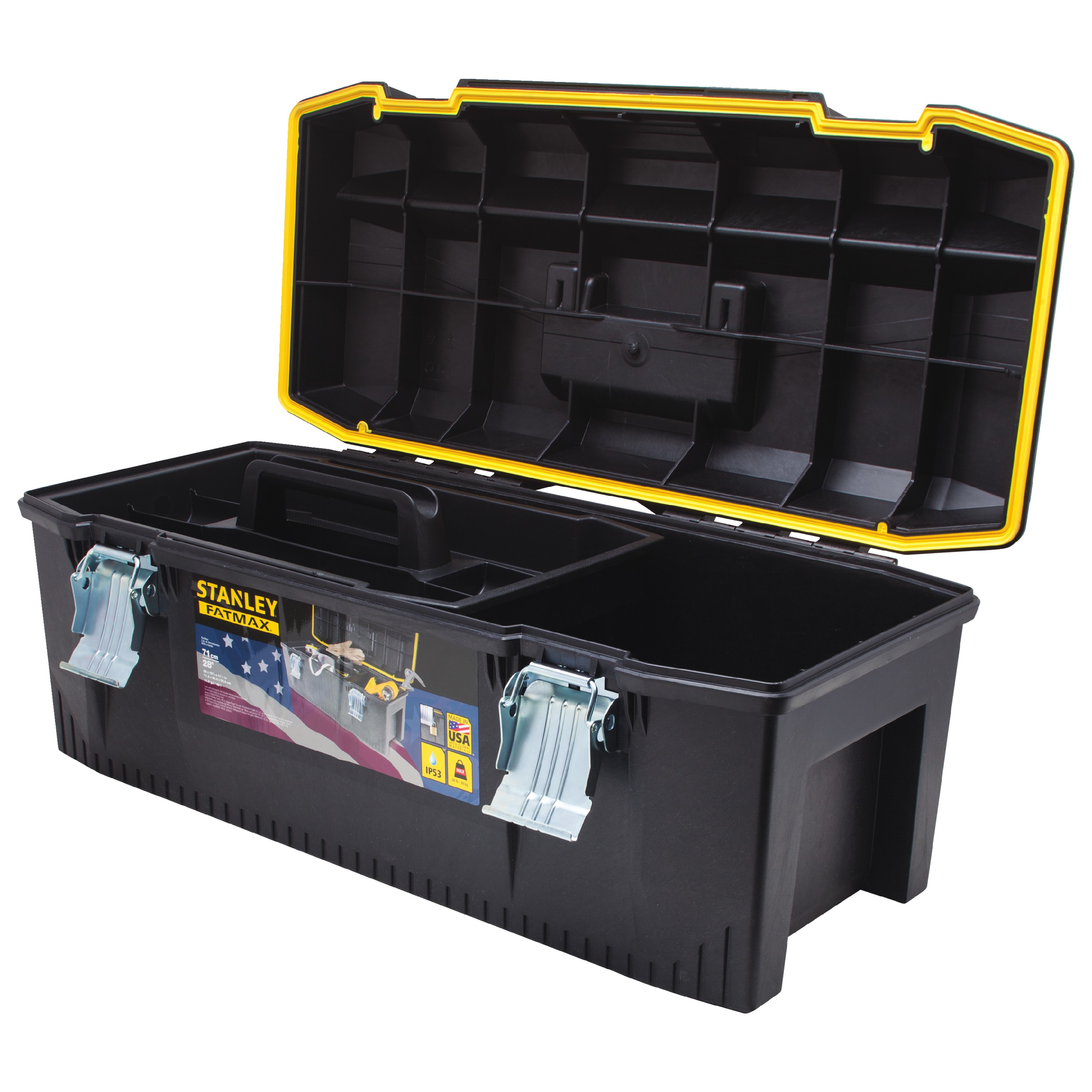 STANLEY FATMAX 028001L Structural Foam Tool Box, 28 In. - image 2 of 3