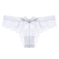 thumbnail image 1 of B91xZ Strings pour Femmes Beyondsoft Taille Basse sous-Vêtements, L Blanc, 1 of 5