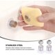 thumbnail image 5 of 2Pcs Stainless Steel Magnetic Soap Holder, Hanging Bar Soap Dish with Suction Cup, Wall Mount Soap Tray for Shower Bathroom Kitchen Sink, 5 of 5