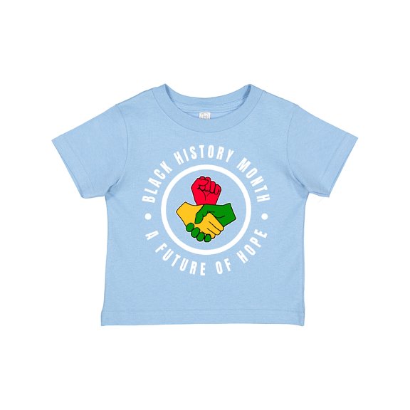 Inktastic Black History Month a Future of Hope Boys or Girls Toddler T-Shirt