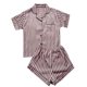 thumbnail image 1 of Moda mujer Casual impreso manga corta Turn-down Tops pantalones cortos conjunto ropa de dormir Fridja  nalpqowj49075, 1 of 8