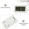 thumbnail image 4 of SHOWERORO 1Set White Room Thermometer and Humidity Recorder for Indoor Use, 4 of 6