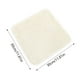 thumbnail image 3 of Toallitas de Rayón Orgánico para Bebé Tejido Orgánico Suave para Piel Sensible para Cara y Cuerpo Super Absorbente para Niñas y Niños (Ribete Blanco), 3 of 4