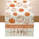 thumbnail image 1 of 1pc Autumn Maple Leaf Pumpkin Polka Dot Orange Home Decoration Table Flag 13inx72in, 1 of 5