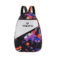 thumbnail image 2 of LJNYFDC Tennis Bag Junior Tennis Racket Bag Waterproof High Capacity Compartmentalized Oxford Case for Badminton Rackets and Outdoor Sports, 2 of 6