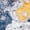 Ivory/Blue Gold, variant on Safavieh Amelia Neeha Abstract Area Rug, Ivory/Blue Gold, 8' x 10'