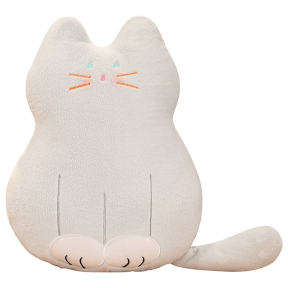 XIANXIAN Cat Big Plush Hugging Pillow, Super Soft Kitten Kitty Stuffed Animals Toy Gifts for Kids, Girls, Bed, Christmas, Valentine 18.9"