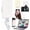 Pure White, variant on 2026 New Arrival 60 LED Clip-on Selfie Light, Pure White, 2000mAh Rechargeable Fill Light, CRI 97+ 3 Modes with Tripod Adapter for Phone Laptop Makeup