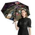 thumbnail image 2 of Pig Invader Zim Folding Umbrella Auto Umbrella Anti-UV Protection Lightweight Windproof Portable Rain Umbrellas, 2 of 7