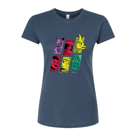 Raya and the Last Dragon - Dragon Tale Character Grid - Juniors Fitted Graphic T-Shirt