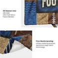 thumbnail image 5 of Football Blanket 50'' x 60'', Football Gifts for Boys 8-12, Football Accessories, Football Coach Gifts, Football Gift for Men, Gifts for Football Players/Lovers, Football Team Gifts, 5 of 5