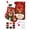 C, variant on Christmas Diamond Painting Stocking Kit with Full Drill Beads and Hanging Loop, 1 Set, Green and Red Christmas Tree Design, for Holiday Home Decor, Diy Craft Kit