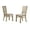 #Wheat, variant on DUOSONG Brutus Contemporary Fabric Dining Chair, Beige (Set of 2)