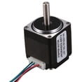 thumbnail image 3 of 4X NEMA 11 28 Motor Paso A Paso HíBrido 1.8 Grados 2 Fases 4 Cables Motor Paso A Paso de 32 mm para Enrutador CNC, 3 of 8