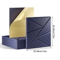 thumbnail image 6 of ZenCart 12Pcs Soundproof Wall Panel Self-Adhesive Sound Absorbing High Density Thick Acoustic Foam Panel Noise Reduction Wall Decoration Tile, 6 of 8