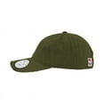 thumbnail image 3 of Vintage USA Flag Patch Cap, Olive, 3 of 6