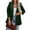 398#Army Green, variant on BRDFRL Casual Blazers for Women 2025 Trendy Oversized Blazer Long Sleeve Open Front Lightweight Office Jacket Army Green M