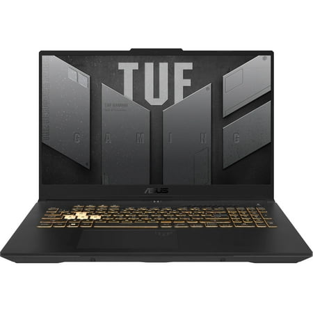 ASUS TUF F17 Gaming & Entertainment Laptop (Intel i7-12700H 14-Core, 17.3" 144Hz Full HD (1920x1080), NVIDIA RTX 3060, 16GB DDR5 4800MHz RAM, 2x2TB PCIe SSD RAID 0 (4TB), Backlit KB, Win 11 Pro)