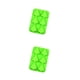 thumbnail image 3 of Toystoory Molde de silicona para hornear: duradero y fácil de limpiar, no tóxico, asequible, molde de silicona de Navidad verde verde 2Conjunto, 3 of 6