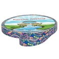 thumbnail image 5 of Country Brook Design - 5/8 Inch Blue Boho Mandala Reflective Polyester Webbing, 5 of 5
