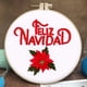 thumbnail image 2 of Kit de bordado navideño para practicar puntadas. Kits de puntadas en cruz. Kit de bordado navideño DIY para principiantes adultos., 2 of 4