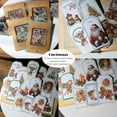 thumbnail image 2 of 4Packs Clear Stickers for Scrapbooking Journaling Vintage Junk Journal Supplies Transparent Sulfuric Acid Paper Self Adhesive Planner Crafts Decals Kit Christmas Steampunk Floral Plants Decoration, 2 of 29