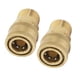 thumbnail image 1 of Conector De Liberación Rápida 2X M22 A Acoplamiento De Arandela De Con Adaptador De 1/4 '', 1 of 6