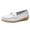 White, variant on TOWED22 Womens Flat Shoes,Women Sparkle Pearls Wedding Flats Shoes for Bride Pointed Toe Prom Evening Bridal Party Dress Flats,Light Blue