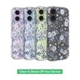 thumbnail image 5 of onn Blue Toile Phone Case for iPhone 17, 5 of 6