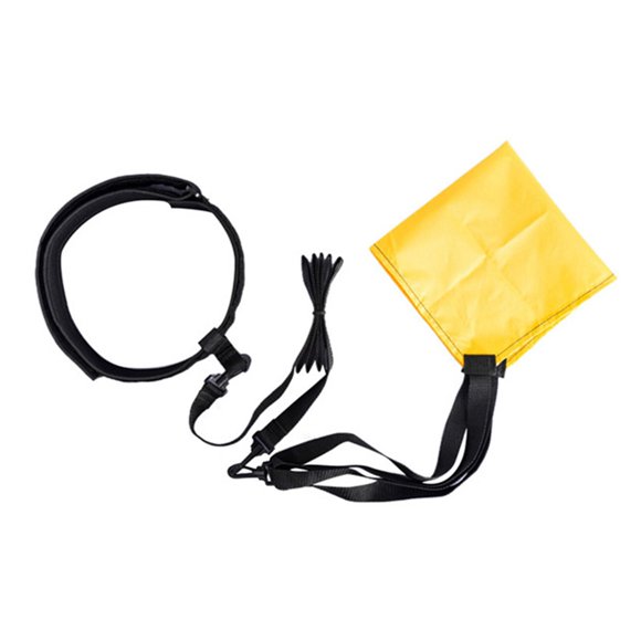 Paracaídas de natación con cinturón de , cuerdas de resistencia de natación, resistencia de natación ajustable 30 centimetros Zulema Resistencia al paracaídas de natación
