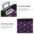 thumbnail image 4 of Haiem Cute Flamingo Luggage Cover Printed Suitcase Covers for Luggage Elastic Washable Suitcase Protector Fits 18-32 Inch Luggage-Medium, 4 of 8