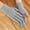 Grey, variant on TIMIFIS Beanie Hats For Women Women's Winter Screen Knit Warm Lining Three Finger Double Touchable Screen SMS Fingertip Design Mittens -
