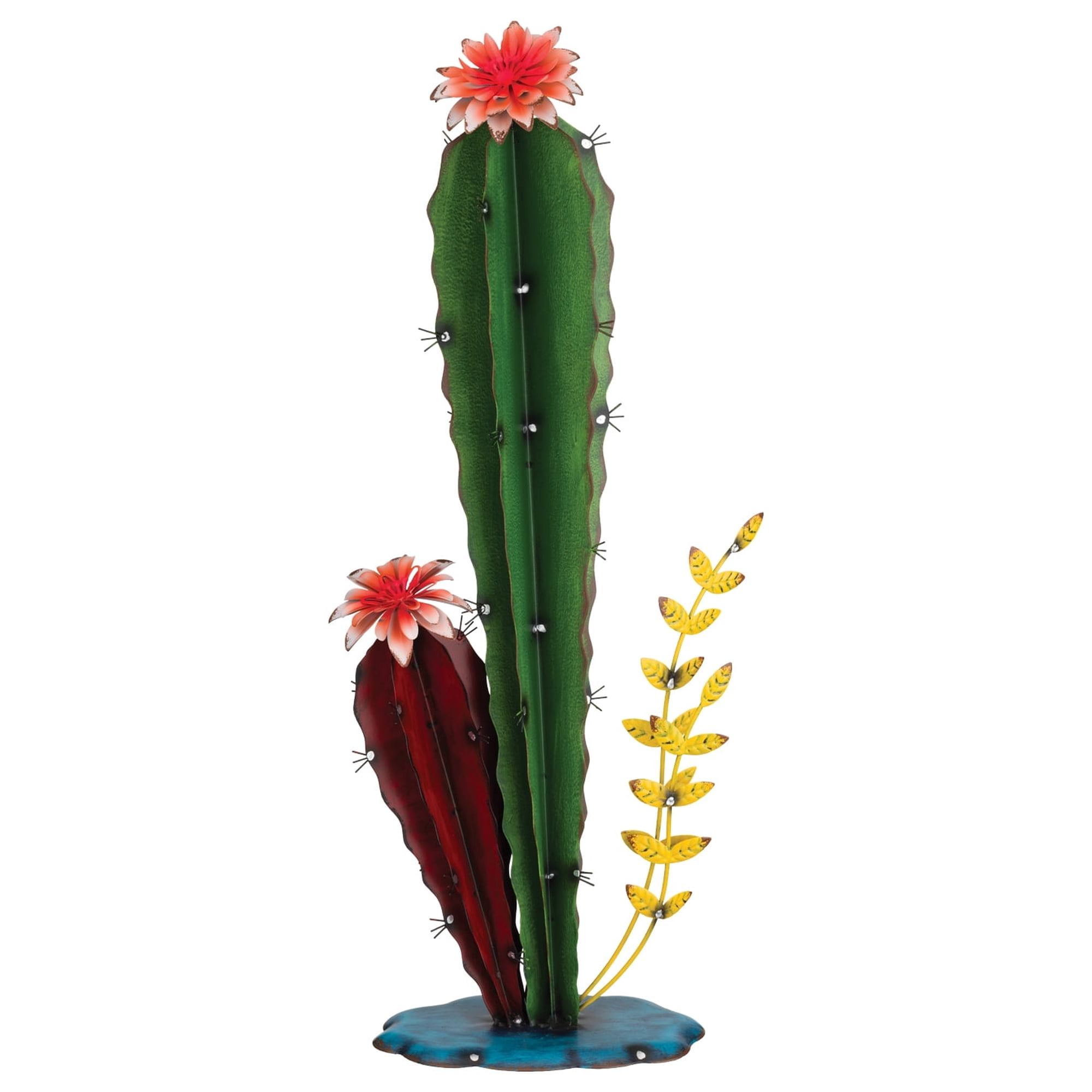 Regal Art & Gift Cactus Decor 22" - Green Metal 22" Garden Outdoor