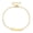 Gold Cancer, variant on Unisex Stainless Steel Simple Dainty Elegant 12 Constellations Anklet Bracelets Horoscope in English Letter Adjustable Foot Chain Silver Taurus