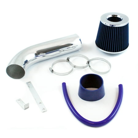 Dodge Dakota Intake - RL Concepts Blue Short Ram Air Intake Kit + Filter 97-03 Dodge Durango Dakota 3.2L & 3.9L & 5.2L & 5.9L