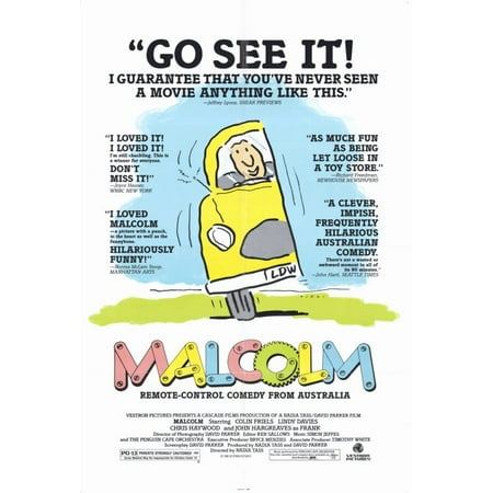 Malcolm POSTER (27x40) (1987)