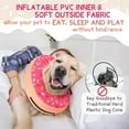 thumbnail image 3 of Supet Inflatable Dog Cone Collar Alternative After Surgery, Doggie Neck Donut Collar Recovery, Soft Dog Cone for Small Medium Large Dogs, 3 of 7